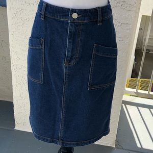 Jean skirt
